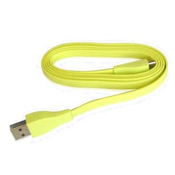 QJYTH Cord Replacement for UE Boom Charger, 1.2m USB Charging Cable Compatible with Logitech Ultimate Ears Boom 3/ MEGABOOM 3/ UE Wonderboom/UE Boom/Megaboom/Mega Boom (Yellow)
