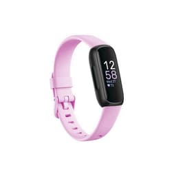 Fitbit Inspire 3 Health &-Fitness-Tracker with Stress Management, Workout Intensity, Sleep Tracking, 24/7 Heart Rate and more, Lilac Bliss/Black, One Size (S & L Bands Included)