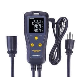 SENSTREE Digital Temperature Controller Simple Stage Thermostat Outlet Heating & Cooling Mode for Chest Freezer Refrigerator Homebrew Fermenter Greenhouse 110V 10A 1100W