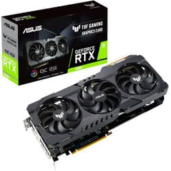 Asus TUF Gaming NVIDIA GeForce RTX 3060 V2 OC Edition Graphics Card (PCIe 4.0, 12GB GDDR6, HDMI 2.1, DisplayPort 1.4a, Dual Ball Fan Bearings, Military-Grade Certification, GPU Tweak II)