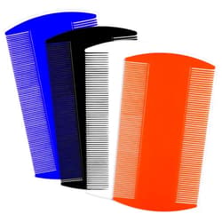 Bremorou 4 Pcs Lice Combs Double Sided Fine Tooth Comb Lice Comb For Dandruff Removal Thick Hair Tooth Head Nit Hair Combs For Adults Kids And Pet's Remove Head Lice Nits Fleas(4 Colors)