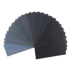 Yuntop 28 Sheets Wet and Dry Sandpaper for Metal Sanding 120 to 3000 Assorted Grit Sandpaper Assortment Sand Paper for Wood Furniture Finishing Automotive Polishing Assorted Grit Abrasive Paper Sandpaper