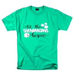 Mawjom Women St Patrick's Day Shirt Funny Saint Patricks Day T-Shirt for Men Lucky Clover Graphic Irish Shamrock Novelty Tee
