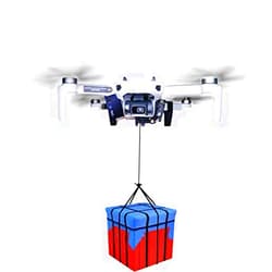 Hxy Mavic mini2/mini Drone Clip Payload Delivery Drop Transport Device Drone Release Fishing Bait Carrying Wedding Proposal Device Compatible with DJI Mavic mini drone(Load capacity 0.17 Ib).
