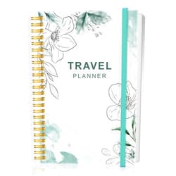 Heveboik Travel Journal for Women & Men, Vacation & Road Trip Planner Organizer, Travel Notebook for 6 Trips, Trip Planner Gift to Record Memories and Adventures from Special Trips, 5.8