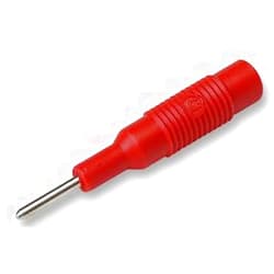 HIRSCHMANN TEST AND MEASUREMENT 973600101 - PLUG, 2MM TO 4MM, RED by Materro(tm)