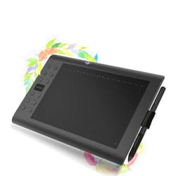 GAOMON Drawing Tablet GAOMON M106K PRO 10 x 6.25 inches Large Graphic Tablet, Digital Art Tablet Supports Tilt Function with 12 Shortcut Keys, Battery-Free Stylus, Work with Mac, Windows PC & Android