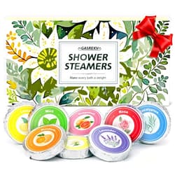 GASREKV Shower Steamers Aromatherapy 8-Pack Gifts Set - Natural Essential Oil Shower Steamers for Relaxation - Mother's Day, Birthday Presents, Ideal for Stress Relief - Bath Bombs Alternative for Home Spa
