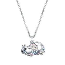 VEEHOO Axolotl/Guinea Pig/Sloth/Hippo/Eagle/Otter/Goat/Dragon Necklace for Girls Women,Cute Animal Jewelry Gifts for Daughter Niece