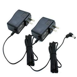 PLUSPOE 24V 0.65A 650mA Power Adapter for for Essential Oil Diffuser Aromatherapy Humidifier ETL Listed Class 2 Power Supply 100V~240V AC to DC 24 Volt Converter, 6ft Power Cord, 2Pack