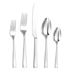 Royalrose 20-Piece Alexander Fine Silverware Set, Service for 4, 18/10 Stainless Steel, Well Made, Dishwasher Safe, Heavy Duty Flatware Set