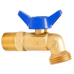 Homewerks Worldwide Homewerks VHB-QTC-F4B VHBQTCF4B Hose Bibb, 0.75-Inch, Brass