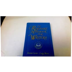 Bonnie Carter The Rinehart handbook for writers