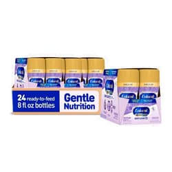 Enfamil NeuroPro Gentlease Baby Formula, Infant Formula Nutrition, Brain Support that has DHA, HuMO6 Immune Blend, Designed to Reduce Fussiness, Crying, Gas & Spit-up in 24 Hrs, 8 Fl Oz, 24 Bottles