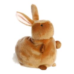 Aurora® Vibrant Spring Pudgeez™ Stuffed Animal - Decorative Companion - Endless Fun - Toby Bunny™ 7 Inches
