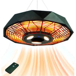Paraheeter Hanging Patio Heater, Infrared Patio Heater for Outdoor/Indoor Use, Ceiling Heater with 3 Adjustable Modes 700W/800W/1500W.