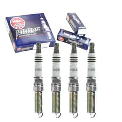 Sixity Auto 4 pc NGK Iridium IX Spark Plugs compatible with Land Rover Range Rover Evoque 2.0L L4 2012-2016