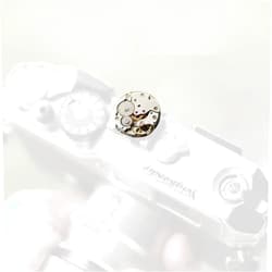 Apronhero Camera Hot Shoe Cover Protector Cap for Hasselblad Leica Zeiss Contax Rollei Minox Voigtländer Fujifilm Sony Pentax Canon Nikon Ricoh Olympus Sigma LOMO Konica Minolta Hexar SEM FOCA (Silver Circle)