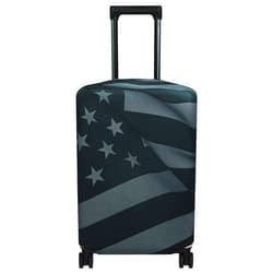 Explore Land Travel Luggage Cover Suitcase Protector Fits 18-22 Inch Case (Flag, S)