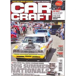 Jeff Smith,Eric English,Jim Hill,Dave Dudek,Richard Holdener,John McGann,Pat O'Shaughnessy,Wes Allison Car Craft Magazine December 2016