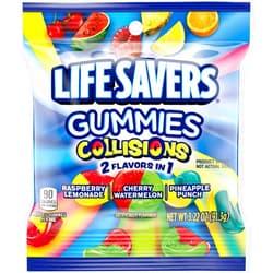 LIFE SAVERS Collisions Gummy Candy, 3.22 oz Bag (Pack of 12)