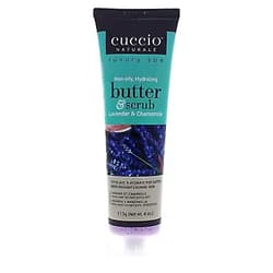 Cuccio Naturale Butter Scrub - Exfoliates And Hydrates - For Softer, Radiant Looking Skin - Infuses Moisture Into Dry Skin - Non-Oily 24 Hour Hydration - Creamy - Lavender And Chamomile - 4 Oz