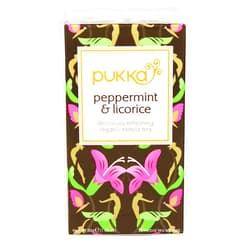 PUKKA Organic Peppermint & Licorice, 20 EA