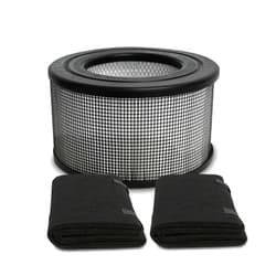 NATURAL BREEZE 20500 HEPA Filter & 2 Carbon Pre Filters Replacement Compatible with Honeywell 10500 (EV-10), 17000 17005 Air Purifiers