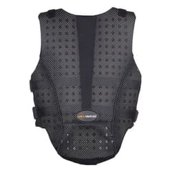 Airowear Childrens Air Mesh Body Protector Black Back Length - Regular, Childrens Size - Y2