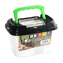 OTSUMAMI TOKYO Critter Keeper with Handle, Easy to Observe, Terrarium for Bugs, Fish, Lizards, Crawfish, Frogs, or Snakes, Insect cage, Made in Japan (1pc)