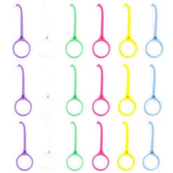Abvsdu 18 PCS Aligner Removal Tool, Clear Aligner Removal Tool for Invisible Removable Braces, 6 Color Braces Removal Tool Kit, Oral Care Disassembly Accessories