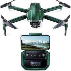 Gleesfun G11PRO 6K Drone with Camera for Adults, 4K/30fps Video, 3-Axis Brushless Gimbal, 70mins Flight Time with 2 Batteries, 10000ft Long Range, FAA compliance, Professional Drone with Auto Return
