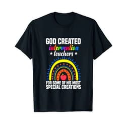 Visit Intervention Teacher Accessories Clothes Reading Interventionist Intervention Teacher Appreciation T-Shirt