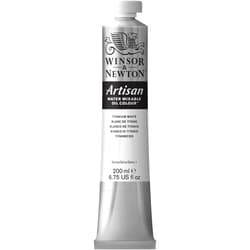Winsor & Newton Artisan Water Mixable Oil Colour, 6.75-oz (200ml), Titanium White