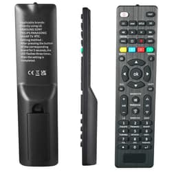 Arbxvnr Universal TV Remote Control is Suitable for LED Smart TVS of LG,Samsung,Sony,Philips,Panasonic,Sharp,Toshiba,Hitachi,VIZIO,TCL,JVC,Hisense and Other Brands (1pack)
