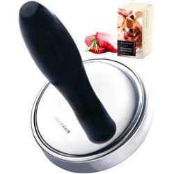 Bellemain Meat Pounder Flattener, Easy-Grip Meat Tenderizer, Stainless Steel Meat Mallet for Cooking, Meat Hammer, Chicken Tenderizer, Meat Smasher Utensil, Kitchen Mallet, Meat Masher Tool