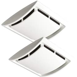 ChangTa QK60S Bathroom Ventilation Grille Upgrade Cover, Perfect Compatible with Broan Nutone 690 Fan Motor, Replacement for Broan 670, 671, 688, 689, 2.5 Sones - 2 Pack
