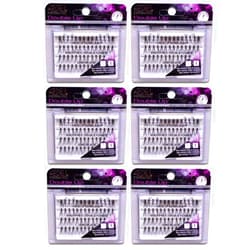 Ardell (6 PACK) Ardell Double Up Knot Free Double Flares Long Black