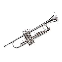 SM'SAI MUSICALS Sai Musical Trumpet Bb Pitch Nickel Silver With Case Mouthpiece Nicely Tuned Instrument For Beginner Student Professional