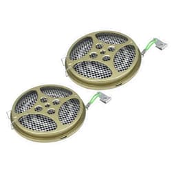 AHBLQD Portable Mosquito Coil Holder [2 PCS], Mosquito Coil Holder with Cover for Outdoor Use, Deck, Patio, Pool Side, Camping, Hiking, Fishing
