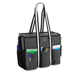 Trunab Utility Tote Bag for Teacher Nurse Bag and Tote for Work for Women with 15.6” Laptop Sleeve, Multiple Pockets
