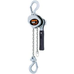 Harrington LX Lever Hoist, Hook Mount, 1/2 Ton Capacity, 10' Lift, 9.7