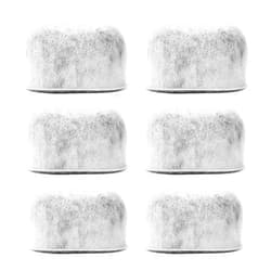 BRENSTEN 6-Pack Replacement Charcoal Water Filters for Braun Coffee Makers - Fits All Braun BrewSense Drip Series Coffee Machines