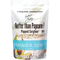 Nature Nate's LLC Nature Nate’s Popped Sorghum, Avocado Oil Sea Salt - Organic Sorghum, Keto & Gluten Free, Whole 30, Healthy Snacks, Better Than Popcorn, Made in USA - 5 Ounce