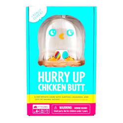 Exploding Kittens LLC Exploding Kittens Hurry Up Chicken Butt 2-6 Players - Ages 4+ - 2 Minutes to Play - Hot Potato Style Card Game - Fun Card Game, Family Game Night, Creative Kids Game