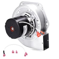 Adviace Replacement Combustion Fan Blower with Housing for St Croix Auburn & Hastings & Afton Bay & SCF-050 & Prescott EXL & York Insert & Lancaster Pellet Stoves, 80P30521-R