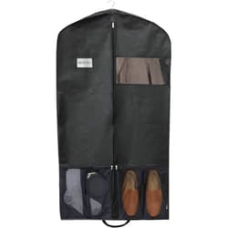 Simple Houseware 43-Inch Heavy Duty Garment Bag w/Pocket for Dresses, Coats