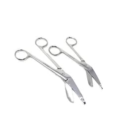 A2Z SCILAB Set of 2 Heavy Duty Nurse Doctor Medical Lister Bandage Scissors Shears (A2ZSCILAB) (Chrome 5.5