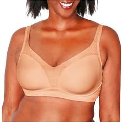PLAYTEX Women's Wireless Bra with Bounce Control, Full-coverage Convertible Wireless T-Shirt Bra, Full-support Wirefree Bra