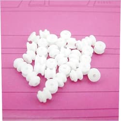 Bclla Zyaobei-Timing Pulley 20PCS Micro Mini Plastic Pulley Wheel 2 * 6mm Small Pulley Gear Timing Wheels Dia.6mm Shaft Dia. 2mm 1.95MM Motor Toy Model, Used widely